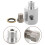 2St Aluminium Turbo Tee Fitting Voor Auto's En Suv's 9