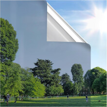 rabbitgoo Heat Reflective Window Film Privacy Film for Glass Windows Sun Bl