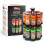Schwartz Schwartz Rotating Spice Rack, Space Saving, Includes 16 Herbs and Spices Jars fo 1