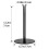 Kitchen Roll Holder Countertop - OBODING 6