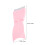4St Plastic Roze Eyebrow Combs Met Rvs Voor Precisie En 2