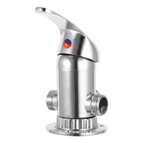 3St 3- Mengventiel Stainless Badkamer Douchekraanset 1