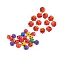 48St Rubber Springballen Sport Thema Assorti Kleuren Leuk Speelgoed