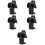 5St Multifunctionele Zwarte Projectorstand Pivot ABS Voor Thuis 9