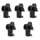 5St Multifunctionele Zwarte Projectorstand Pivot ABS Voor Thuis 5