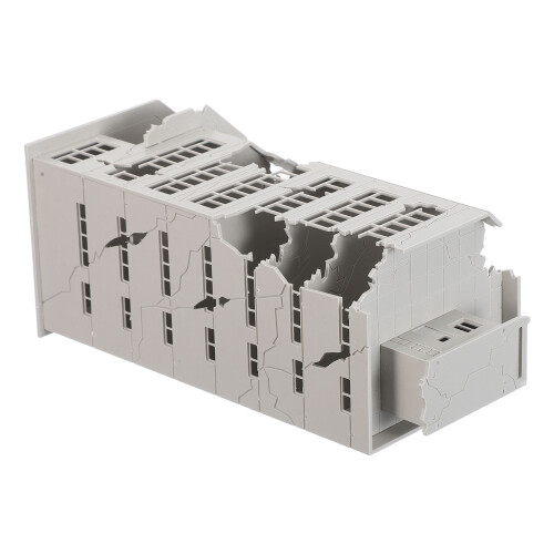 5St Robuust Plastic Mini Ruïnes Voor Modelspoor En Historische Scène