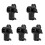 5St Multifunctionele Zwarte Projectorstand Pivot ABS Voor Thuis 4