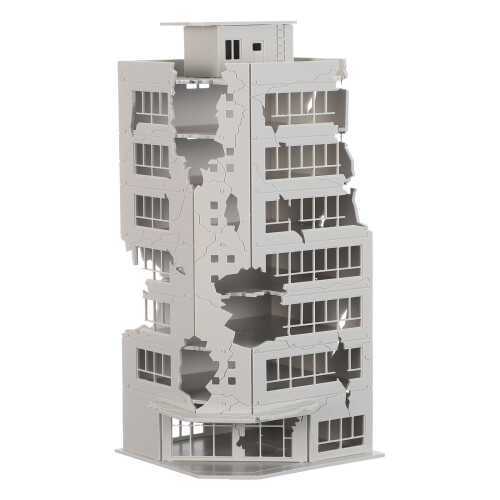 5St Robuust Plastic Mini Ruïnes Voor Modelspoor En Historische Scène 2