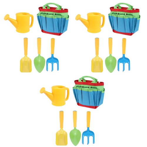 3Sets Tuinderspeelgoedset Voor Kinderen Met Gieter En Schep 2