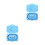 2St Baby Bewaardoos Plastic Organizer Melktanden 7