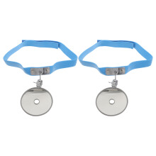 2St Hoofdband Reflector Spiegels Voor Kno Onderzoek Multikleur