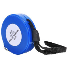 5St Blauwe ABS PVC Diermeetlint Voor En