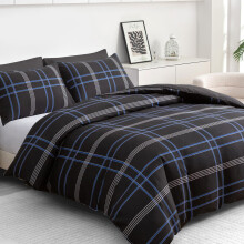 Pamposh Super King Duvet Set – Brushed Microfiber Super King Duvet Cover H