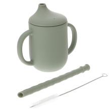 5St Baby Sippy Cups Van Siliconen Met Rietje Drinken