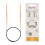 KnitPro Basix Beech Fixed Circular Needles 16" (40cm) | 4.50mm 1