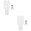 2Sets Wit Polyester Speciale Gelegenheden 8