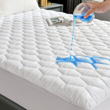 GRT Waterproof Mattress Protector Super King 40cm Extra Deep Skirt Breathab