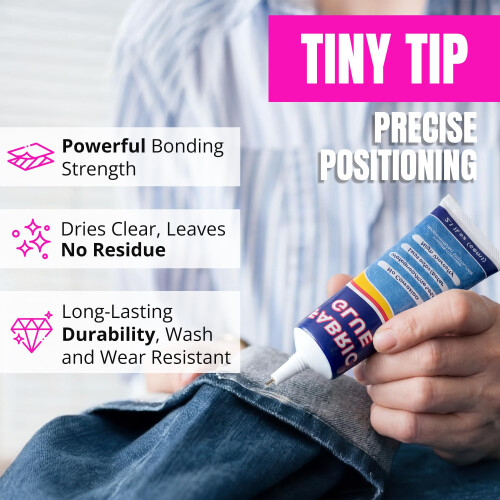 120ML Clothes Strong Fabric Glue - Extra Strong Glue 2