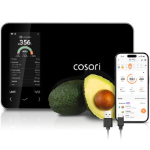 COSORI Smart Kitchen Food Scales Nutrilens, Premium Calorie Counting Scale, AI Scan via Free App,19 Nutrients, On-Screen Nutrient Info, USB-C, Offlin