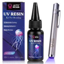 LET'S RESIN UV Resin Kit with Torch - Bonding & Curing in Seconds