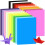 Caianwin 100 Sheets A4 Coloured Paper, Multicoloured Origami Paper 1