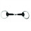Korsteel Soft Rubber Jointed Eggbutt Snaffle Bit 1