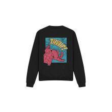 (XXL, Black) Spider-Man Unisex Adult Thwip Sweatshirt