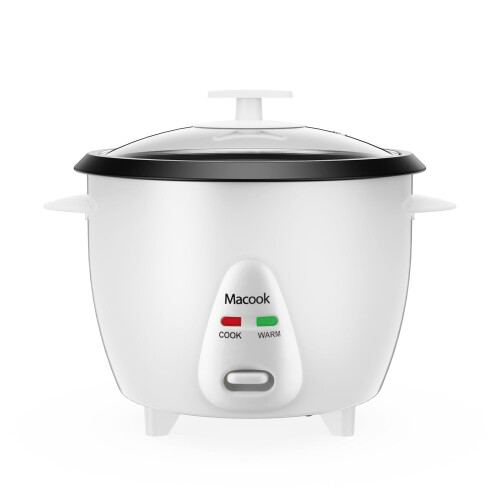 Macook Mini Rice Cooker | 0.6 Liter Multi-functional Rice Cooker Small | Non-Stick Rice Pot | One-button Operation | Automatic Keep Warm