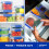 Sistema Sistema KLIP IT Food Storage Container | 3 L | Stackable Food Prep Container wit 6