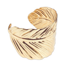 Bristol Novelty Unisex Adults Roman Leaf Bangle