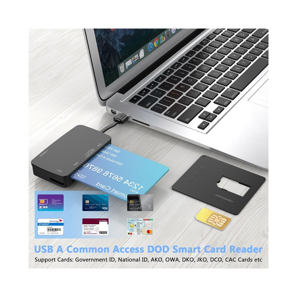 6 In 1 Usb 2.0 Card Reader 480Mbps Speed Memory Card Reader/Adapter/Hub 480Mbps Support Card Tf Ms M2 /Mmc 6031112879301