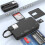 6 in 1 USB 2.0 Card Reader 480Mbps Speed Memory Card Reader/Adapter/Hub 480Mbps Support  Card TF MS M2 /MMC 9