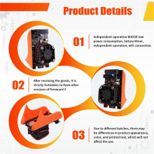 Bitaxe Miner BM1397 200Gh/S Bitcoin Solo Miner Stand-Alone BitDSK ASIC BTC Miner Low Power Miner Crypto Miner EU-Stecker
