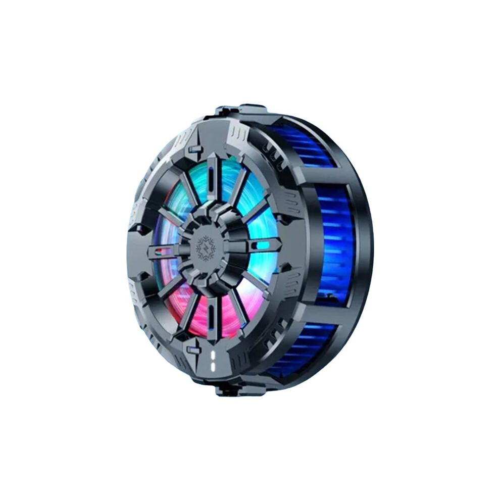 Magnetic Back Clip Phone Cooling Fan With Digital Display Rgb Mobile Phone Gaming Cooler For Mobile Phone 6031973666133
