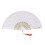 (One Size, White) Bristol Novelty Lace Fan 1