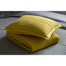 (One Size, Saffron Yellow) Belledorm Crompton Filled Cushion