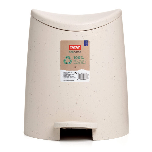 TATAY Bathroom Bin with Standard Pedal 3L | 1