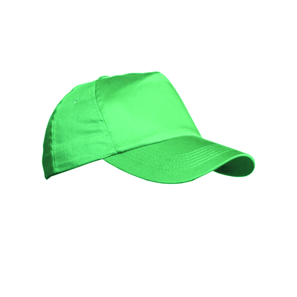 Result (One Size, Kelly Green) Unisex Plain Baseball Cap (Pack Of 2)