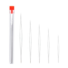 Bead Needle 5 Sizes Stainless Steel Sewing Needles Big Eye Beading Needles