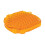 Roma (One Size, Orange) Roma Brights Massage Glove 1