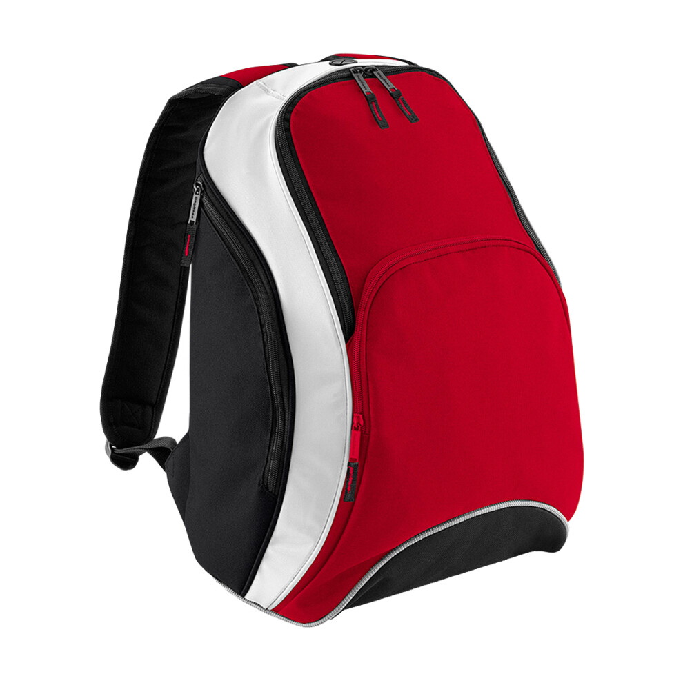 Bagbase Men's Red Teamwear Backpack Rucksack (21 Litres) Pack Of 2 In Size 21 - Image 3
