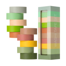 Mr. Pen- Washi Tape Set, 10er Pack, Dekorative Klebebänder für Journaling und Basteln