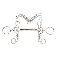 (5.5in, Silver) Lorina Mullen Mouth Rugby Pelham