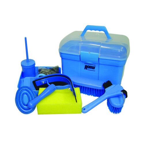 Roma (One Size, Blue) Roma Ultimate 10 Piece Grooming Kit