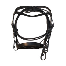 Collegiate Leather Hunt Cavesson Bridle II
