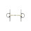 (5.5in, Ivory) Korsteel Flexi Jointed Full Cheek Snaffle Bit 1
