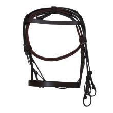 Collegiate Hunt Cavesson Leather Bridle IV