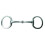 Korsteel Stainless Steel Featherweight Thin Mouth Jointed Flat Ring Eggbutt Snaffle Bit 1