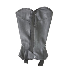 (Childs Large, Black) Dublin Childrens/Kids Stretch Fit Half Chaps