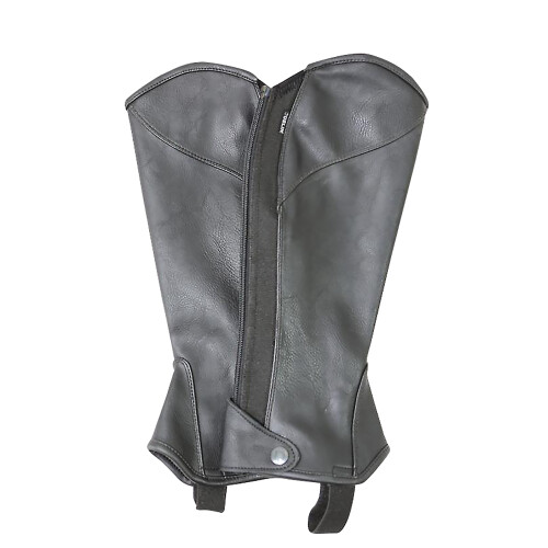 Dublin (Childs Medium, Black) Dublin Childrens/Kids Stretch Fit Half Chaps